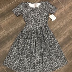 Lularoe gray Amelia dress